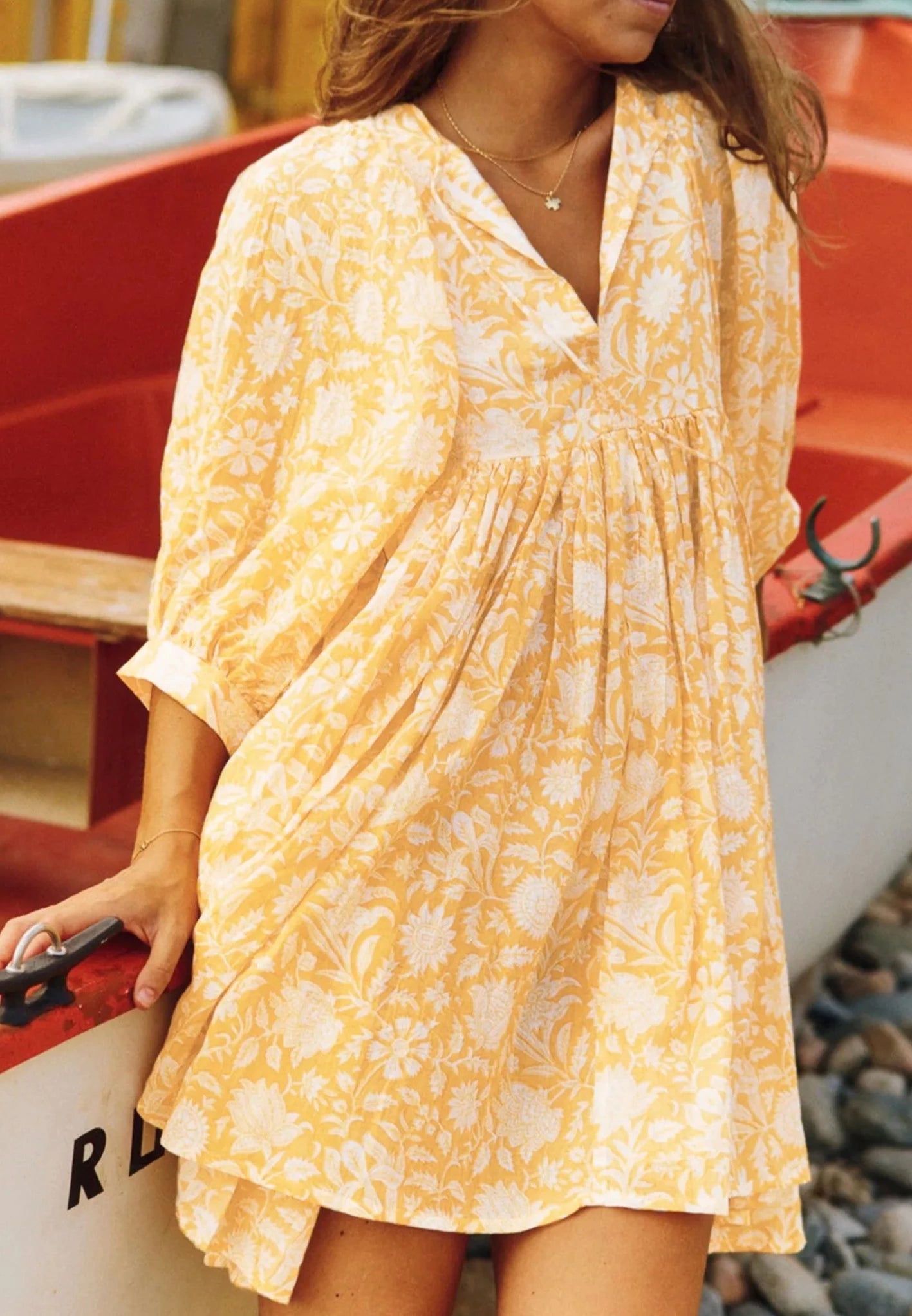 Boho Beach Nymphette Cool Print dress