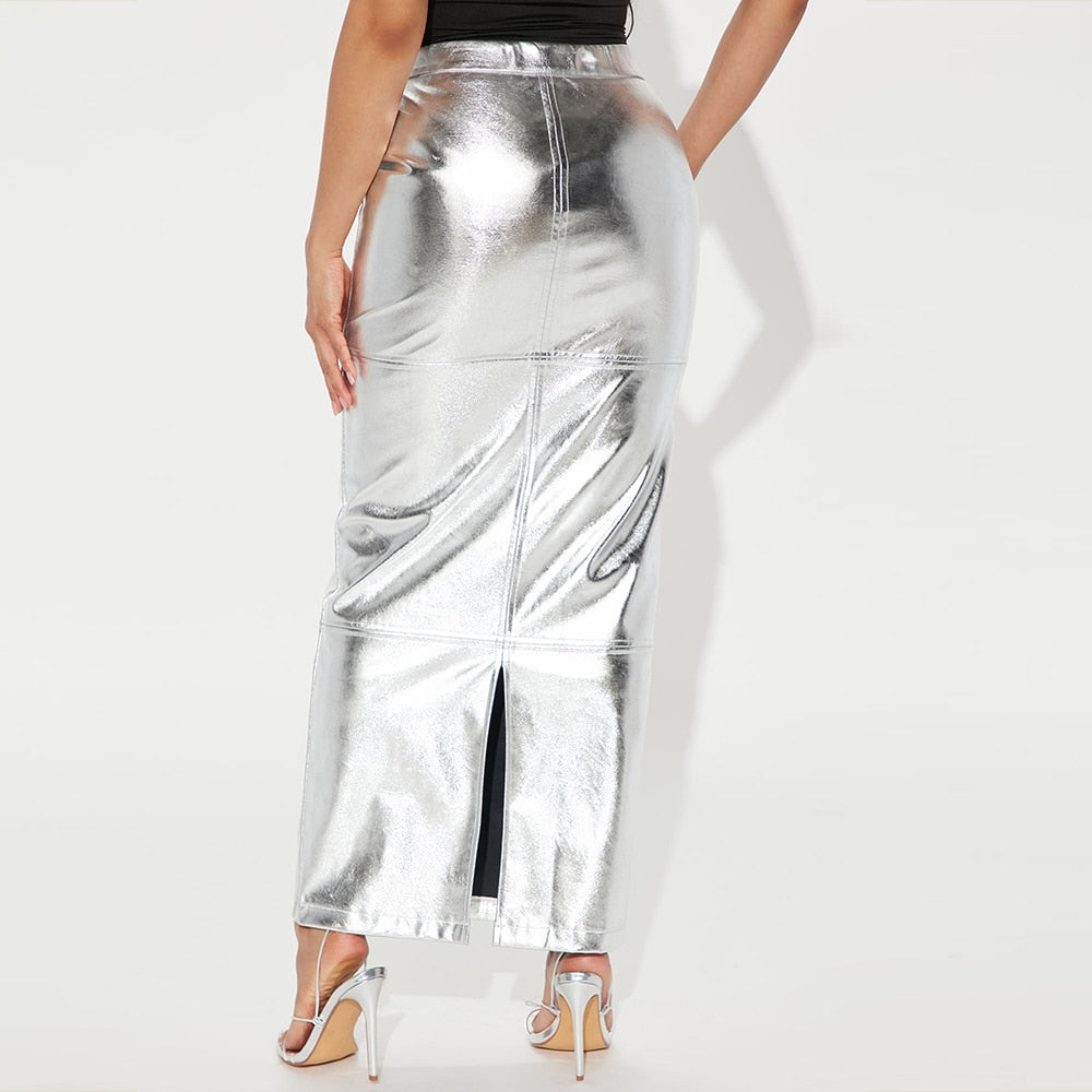 Vintage High Waist Sparkly Alloy Green Grunge Capri pants