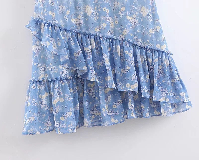 Boho Chic Puff Mama minidress