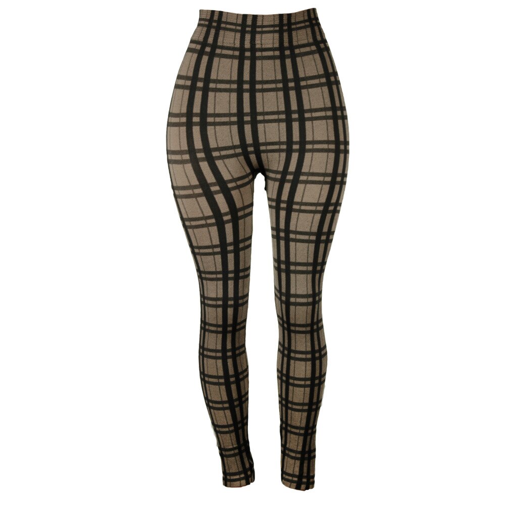 Twiggy Plaid High Waisted pants