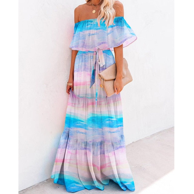 Dot to Dot Print Party dress