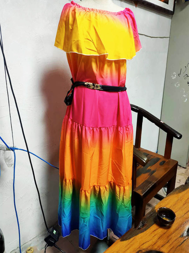 Dot to Dot Print Party dress