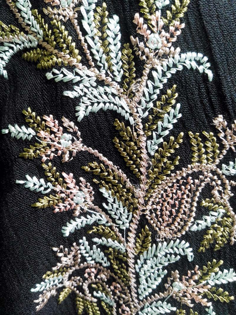Boho Embroidered Cotton Drawstring High & Wasted Mini dress