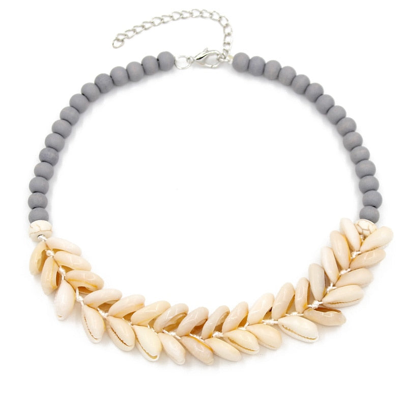 Boho Siren Sea Shell Choker