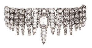 Exquisite Vintage Boho Crystal Pendant choker