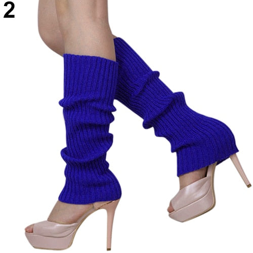 Chic Candy Colour Boot Knew Leg warmers