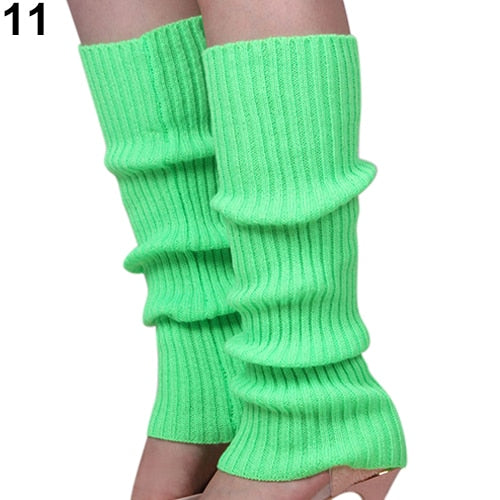 Chic Candy Colour Boot Knew Leg warmers