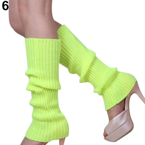 Chic Candy Colour Boot Knew Leg warmers