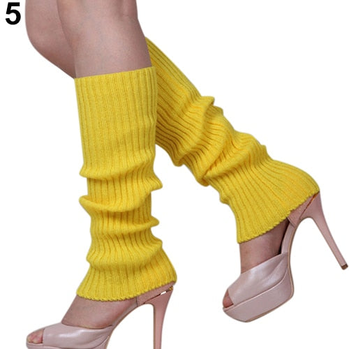 Chic Candy Colour Boot Knew Leg warmers