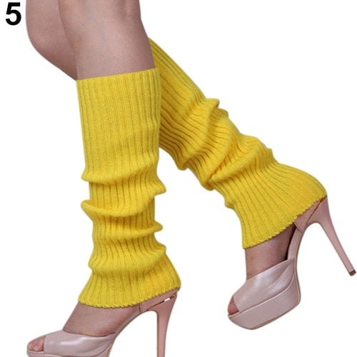 Chic Candy Colour Boot Knew Leg warmers