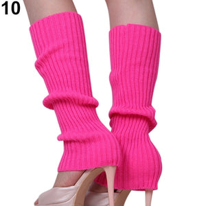 Chic Candy Colour Boot Knew Leg warmers