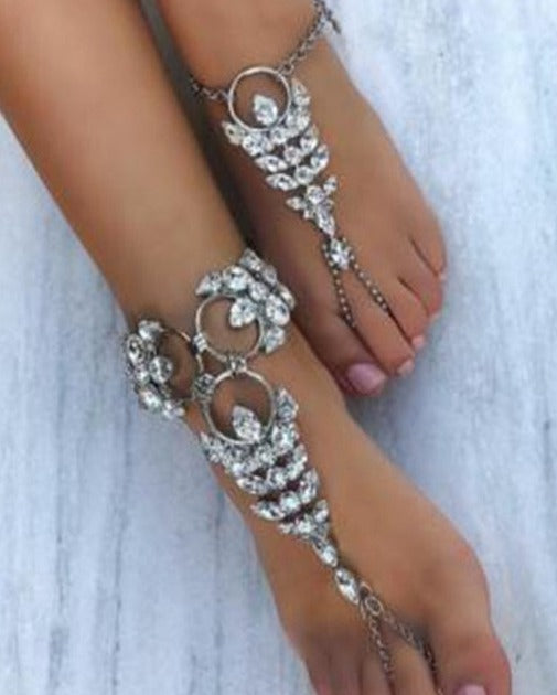 Oh My Lady Bohemia Crystal anklets!