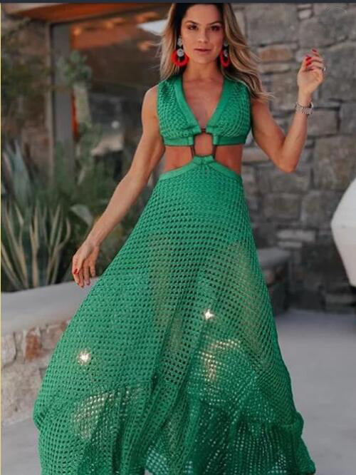 Boho Bond See-through Beach dress