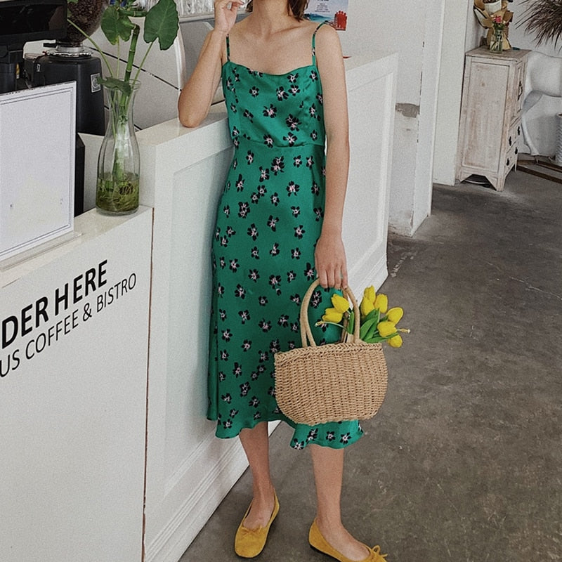 Sweet Summer Vintage Range Green Grass frock