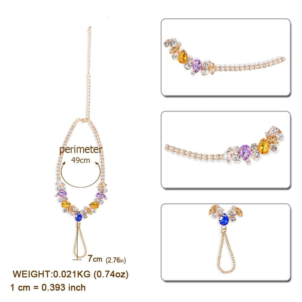 Boho Sparkler Diamond Rich anklets