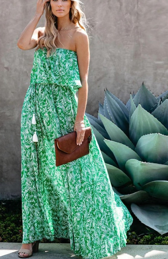 Chic Hipster Rainforest Nymph Rancho Relaxo dress