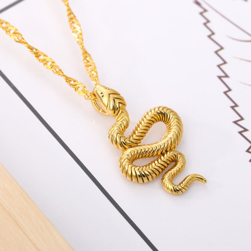 Fake Snake Sheik It Baby necklace