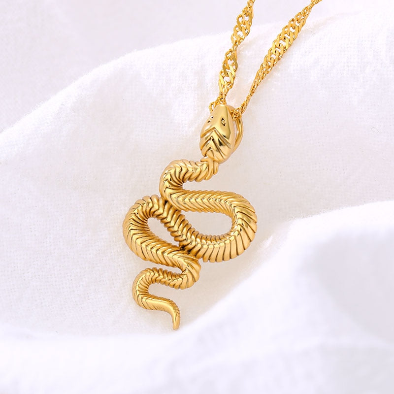 Fake Snake Sheik It Baby necklace