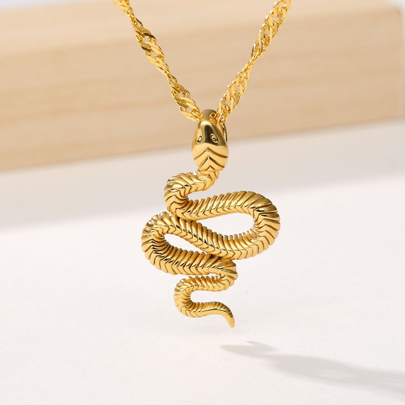 Fake Snake Sheik It Baby necklace