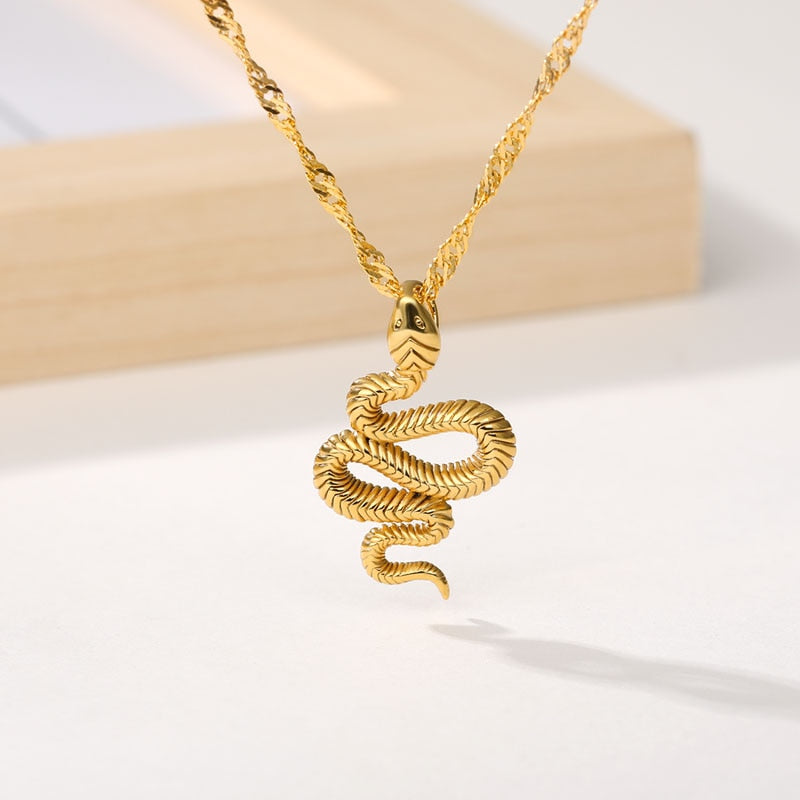 Fake Snake Sheik It Baby necklace