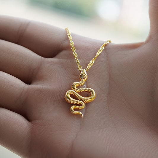 Fake Snake Sheik It Baby necklace