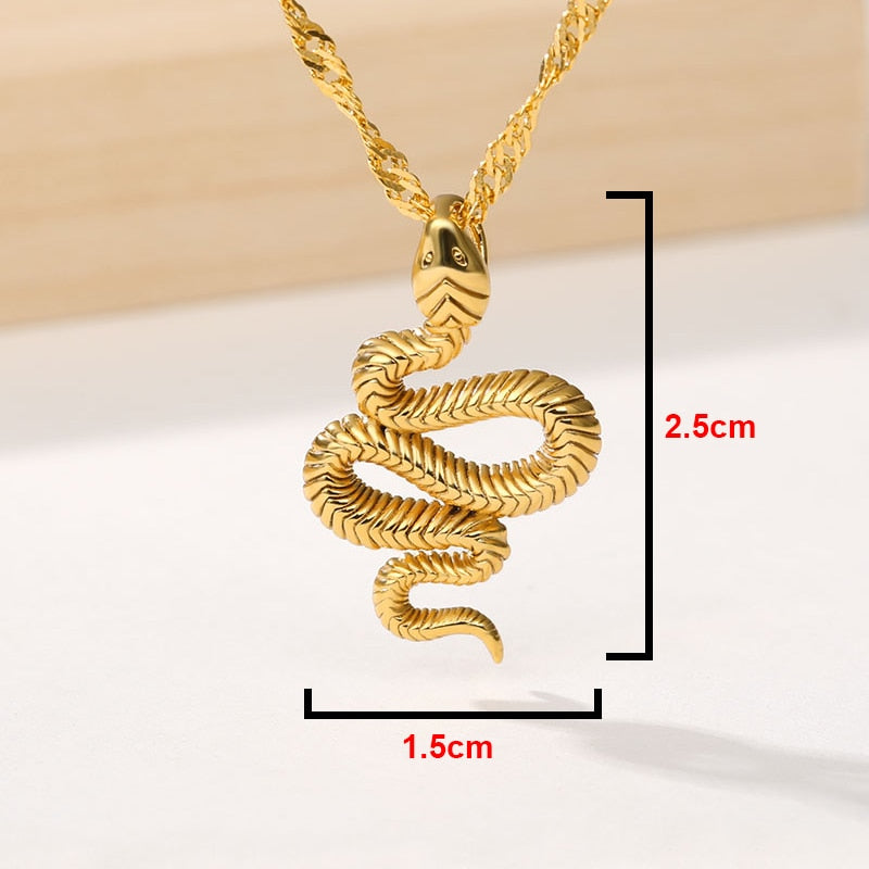 Fake Snake Sheik It Baby necklace